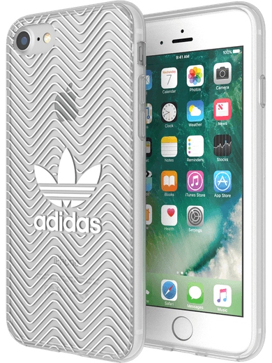 adidas Originals clear case logo für iPhone 6/6s/7/8 transparent