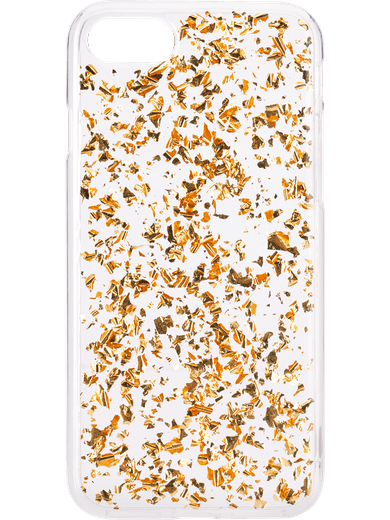 FLAVR iPlate Flakes für iPhone 6/6s/7/8 gold