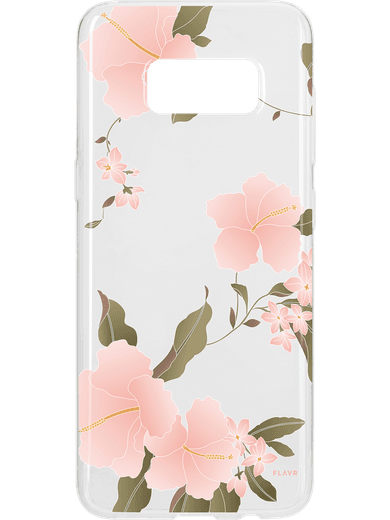 FLAVR iPlate Hibiscus für Galaxy S8