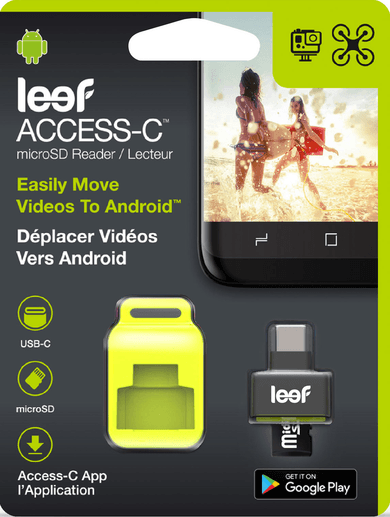 Leef Access-C microSD Card Reader Schwarz