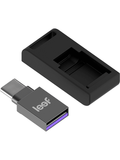 Leef Bridge Type-C Black 128GB Schwarz