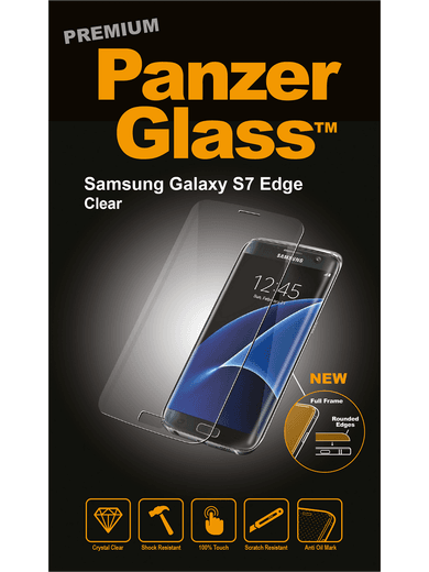 PanzerGlass Premium für Galaxy S7 Edge transparent