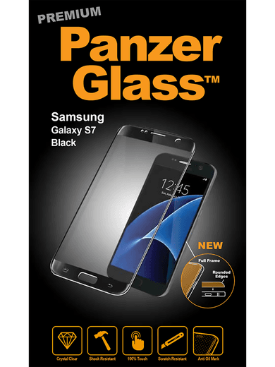 PanzerGlass Premium für Galaxy S7 schwarz