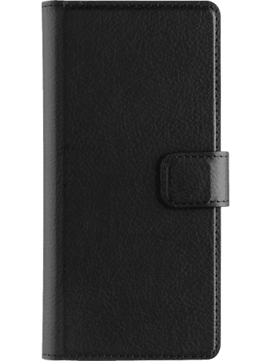 XQISIT Slim Wallet für Sony Xperia XA schwarz